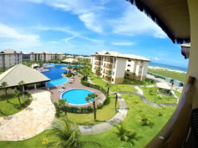 PÉ NA AREIA, STUDIO VISTA MAR E PISCINA, Tela de Proteção CRIANÇAS, Ar Condicionado, WIFI, Divisão Quarto e Sala - VG SUN CUMBUCO